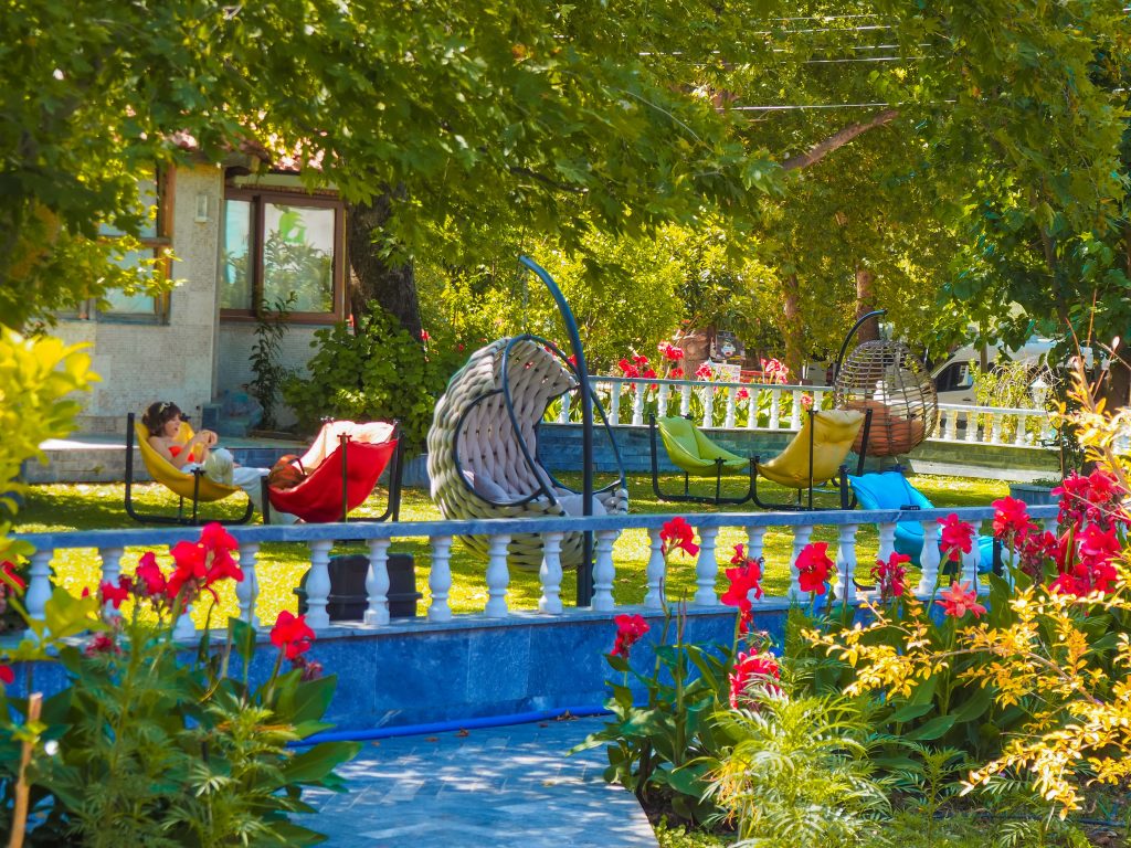 Huzurlu Bir Tatilin Adresi: Likya Adrasan 2 likya adrasan otel bahce fotografi 1 min